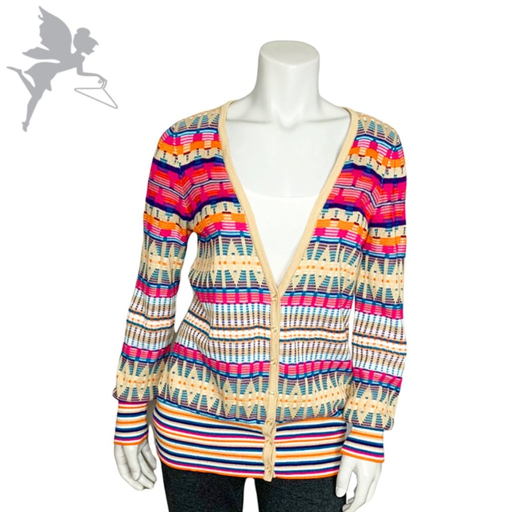 DESIGN HISTORY Southwestern Pride Rainbow Longline Cardigan